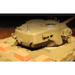 Czołg zdalnie sterowany ASG/IR/dźwięk/dym 1:16 U.S. Medium Tank M26 Pershing RTR 2.4Ghz - Heng Long 3838-1B (P)